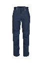 Pantalones Sioen Soyuz ignífugo y antiestático, soldadura clase 2, protección arco eléctrico APC2 - ELIM 25 cal/cm², bolsillos para rodilleras, 450 gr/m², azul marino/gris antracita 