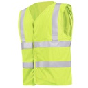 Armilla Sioen Senra alta visibilitat,retardant de la flama i antiestàtic, molt lleuger, 120 gr/m².