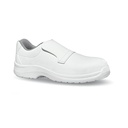 Mocasín U-Power Response T.40 de microfibra blanca, capdavantera de seguretat, S2 SRC