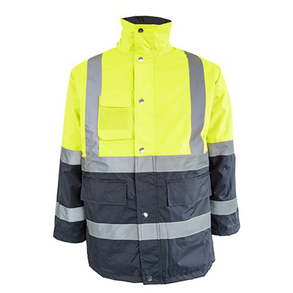 Parka embuatada bicolor A.V. impermeable Seana 37601