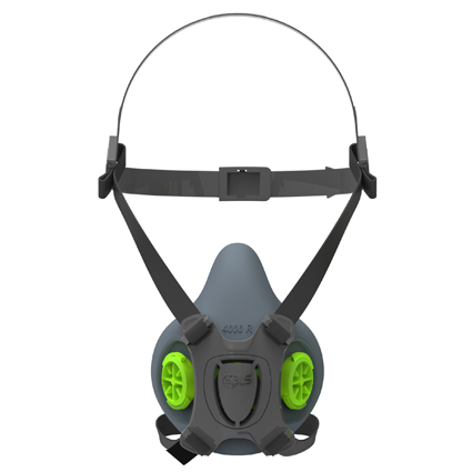 Màscara facial connexió bayoneta B-Lock cautxú termoplàstic BLS 4000 Next