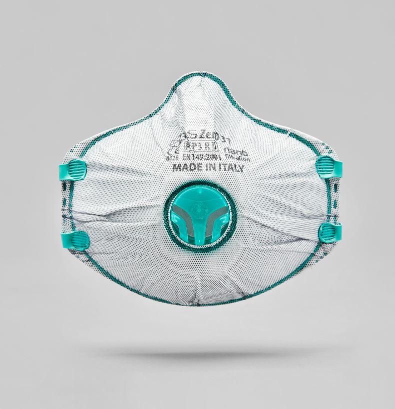 Mascarilla 8006335 FFP3 segellat total BLS Zer0 031 amb vàlvula