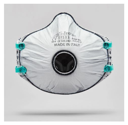 Mascarilla 8006336 FFP3 R D + vapors, amb carboni actiu, BLS Zer0 31C, segellament total