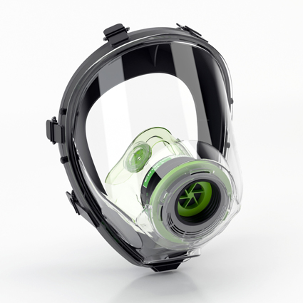 Màscara completa BLS 5150 Classe 3 rosca universal EN148-1