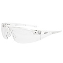 Ulleres Bolle transparent patilles antiemboirador i antiratllades, 25 grams, inclou cordó.