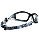 Ulleres Bolle Tracker transparents amb elàstic i patilles.