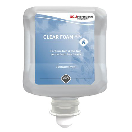 Sabó escuma sense perfum Deb Clear 1 l.