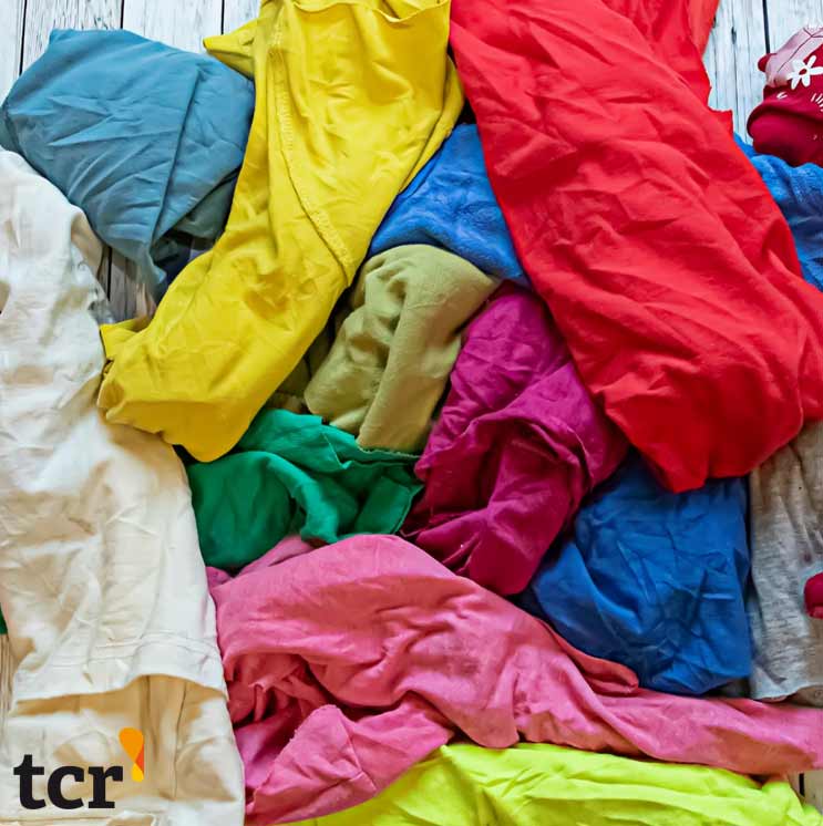 Trapo camiseta color de 25 kg.