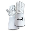 Guante piel flor para soldadura TIG LEBON AGNM/15/SUP
