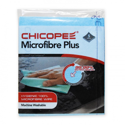 Bayeta lavable certificado alimentario Chicopee Microfibre Plus 34x40 cm caja 120 paños (Cantidad mínima 16 unidades)