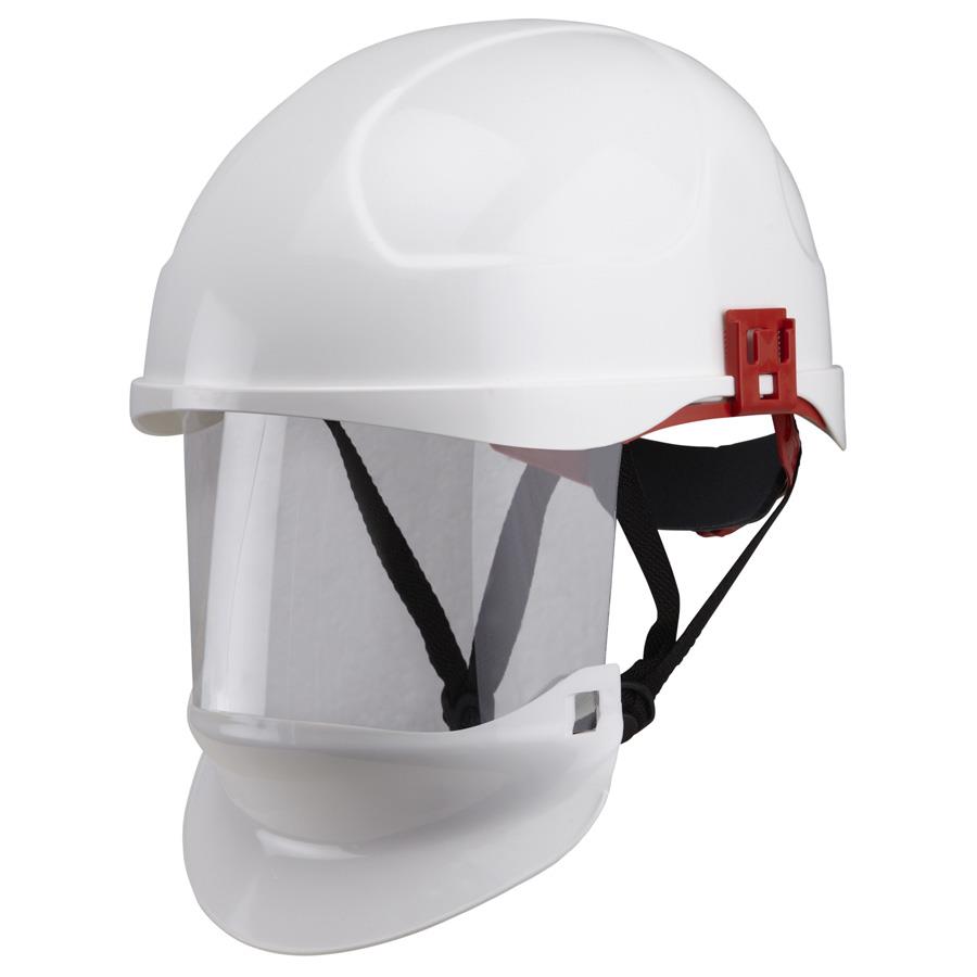 Casco para riesgos eléctricos con visor retráctil arco eléctrico clase 1 Irudek SECRA