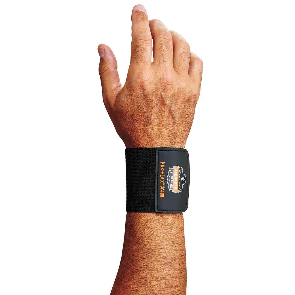 Muñequera Ergodyne 400 ambidiestra, talla universal, color negro