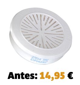 ​​Filtros P3 bayoneta Honeywell Serie-N para N5500 [caja 4 filtros]