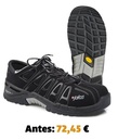 Zapato de seguridad Jalas Exalter 9568 piel flor negra S3 SRC ESD HRO
