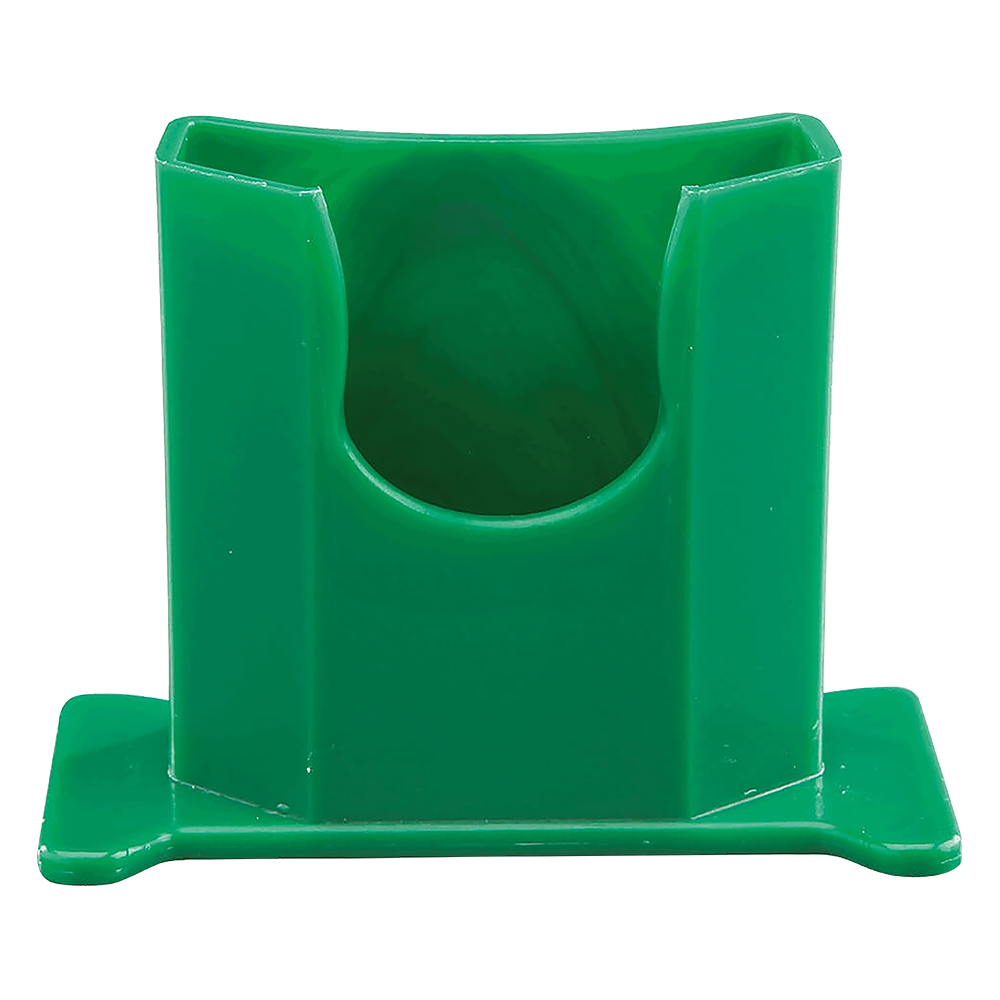 Soporte simple para botella lavaojos Plum de 200 y 500 ml. color verde