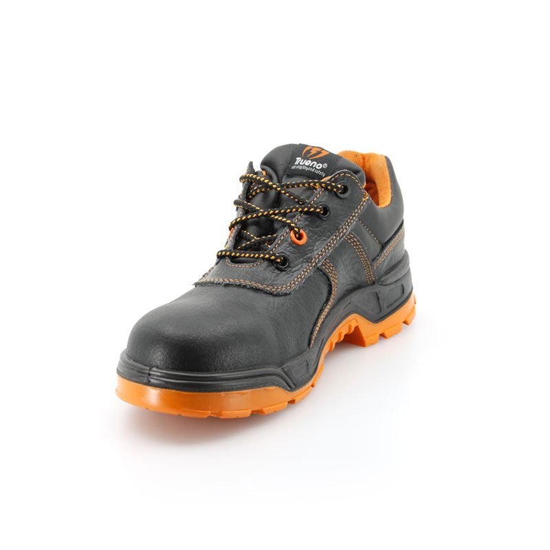 Zapato Trueno Mundo piel negra hidrófuga, sin elemento metálicos, suela LLS, S3 CI ESD