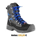 Bota para frigorista Jalas Arctic Grip, ligera y muy antideslizante, piel flor, forro Thinsulate + lana, absorción de impactos con Poron, S3 SRC CI HRO
