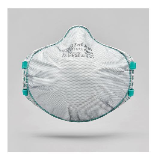 [8006334] Mascarilla 8006334 BLS Zero 30 NV FFP3 sense vàlvula microxarxa exterior, molt baixa resistència a la respiració.