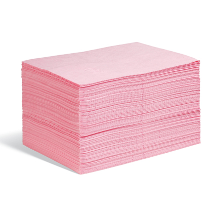[MAT302] Hojas absorbentes finas MAT302 serie New Pig Haz Mat, 200 hojas 38x51 cm, precortadas