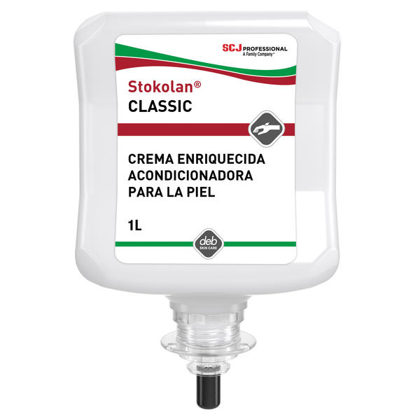 [SCL1L] Crema hidratante enriquecida SC Johnson Stokolan Classic 1L