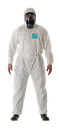Buzo desechable Alphatec Microgard 2000-111 prot. química tipo 5 y 6, riesgos biológicos, antiestático.