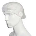 [67420] Gorro desechable tipo acordeón de polipropileno blanco, 53 cm. diámetro, caja 1000 uds.