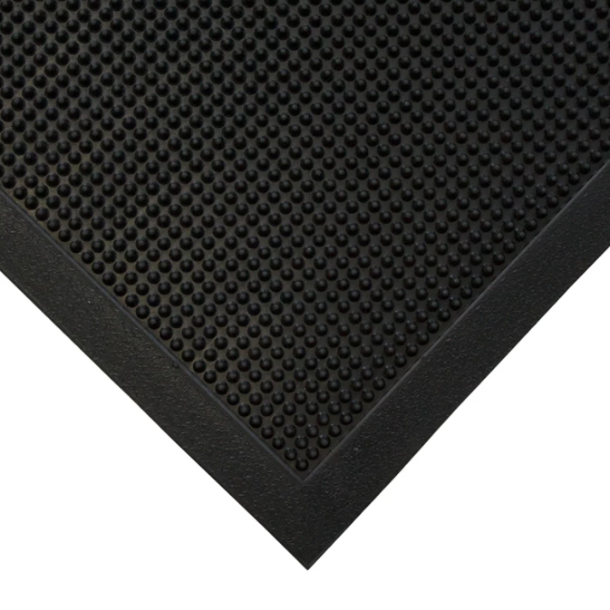 [FT010007] Catifa d'entrada Fingertip de cautxú, bord que permet la col·locació de líquid desinfectant, 35 cm. x 60 cm.