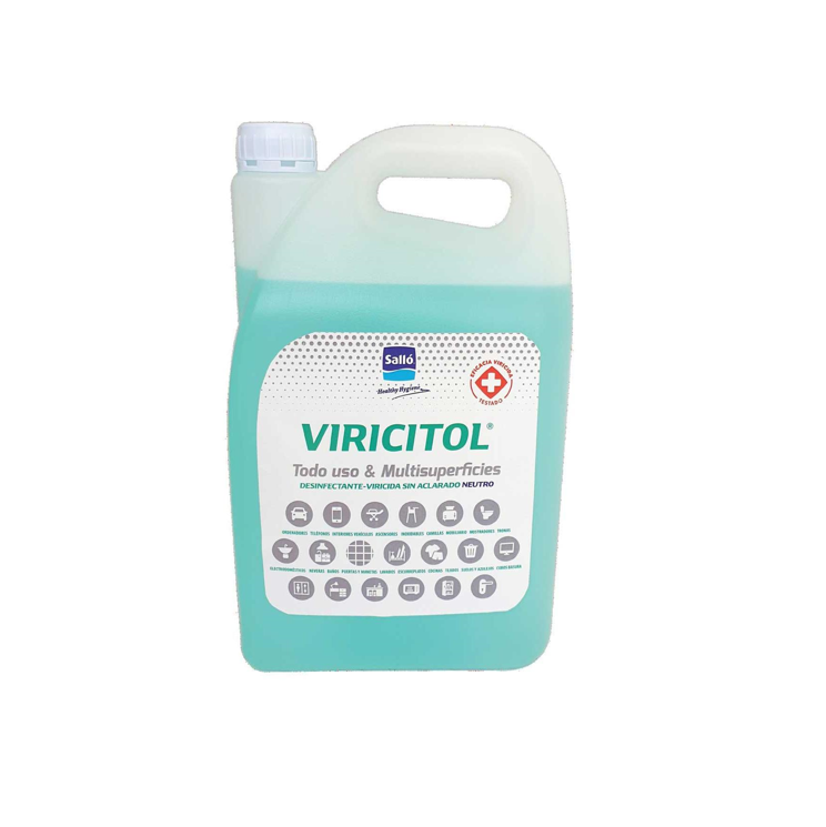 [Viricitol5] Desinfectant viricida multisuperfície Salló Viricitol 5 litres