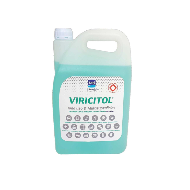 [Viricitol5] Desinfectante viricida multisuperficie Salló Viricitol 5 litros