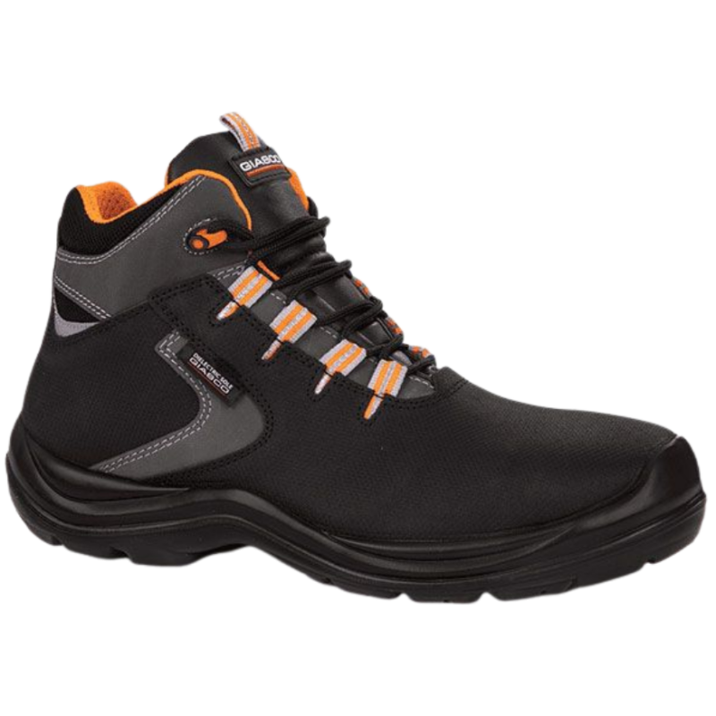 Bota Giasco Tesla de pell flor negra, sola aïllant de l'electricitat, amb membrana impermeable Windtex, SB FO E P CI HI WRU WR HRO