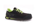 Zapato Giasco Aruba S3 SRC, tejido técnico muy transpirable, horma ancha, suela 3 densidades con inserto antitorsión.