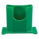 [956430] Soporte simple para botella lavaojos Plum de 200 y 500 ml. color verde