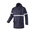 Impermeable Sioen Merton retardant de flama i antiestàtic, banda reflex