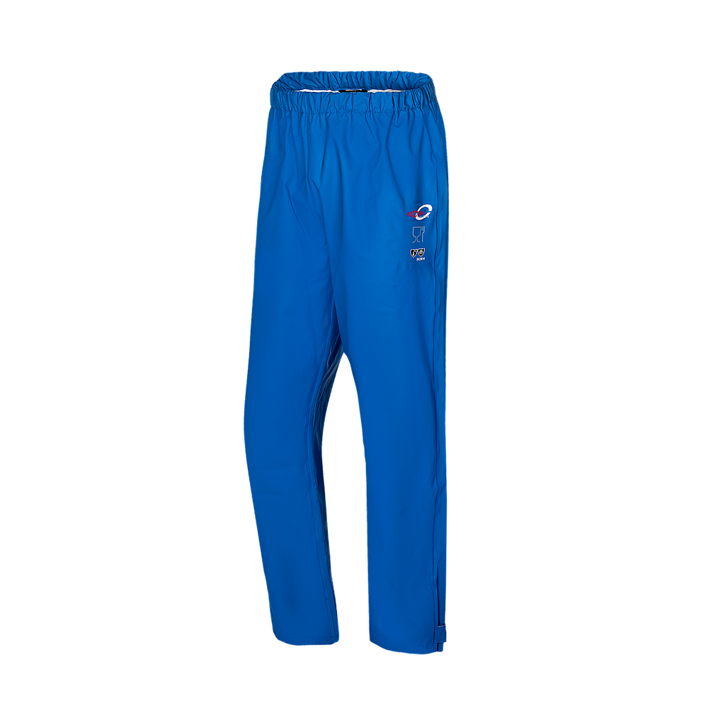 Pantalón impermeable alimentario Sioen Karby, tejido poliuretano Flexothane Kleen, muy ligero 170 gr/m2, lavable a 95º C