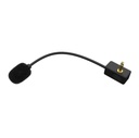 [IT-85] ​Micrófono Boom para uso con orejera ISOtunes LINK 2.0 con reducción de ruido para llamadas más claras en entornos ruidosos