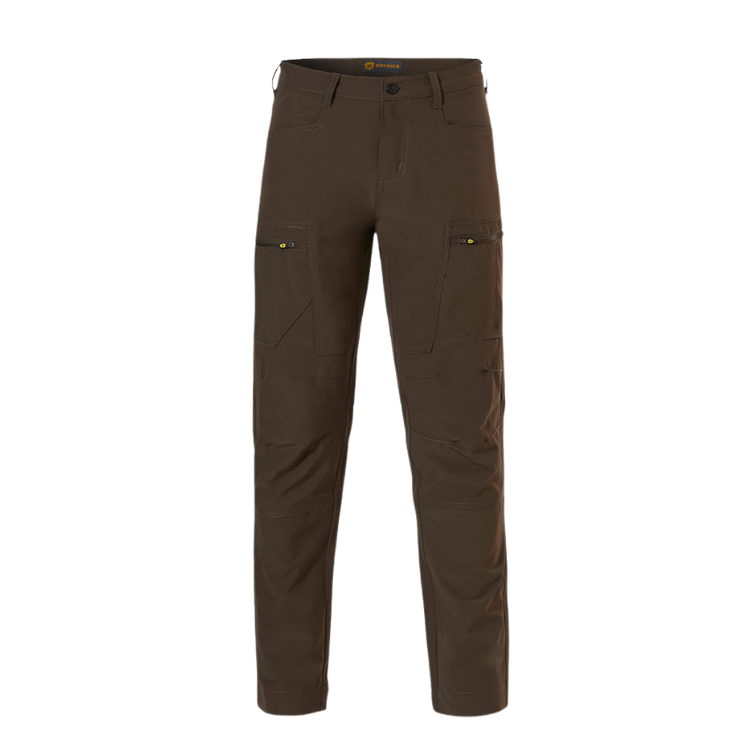 Pantalons repel·lents d'insectes lleugers i elàstics Rovince Savanna stretch Men, 93% polièster, 7% elastano, 140 gr/m², cremalleres YKK