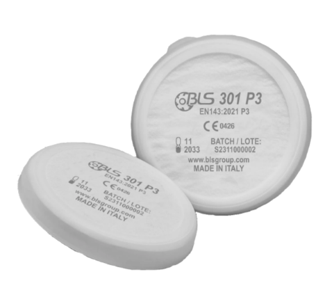 [301P3] Prefiltre per a partícules BLS 301 P3. Per a ús sobre filtres de gas sèrie 200.