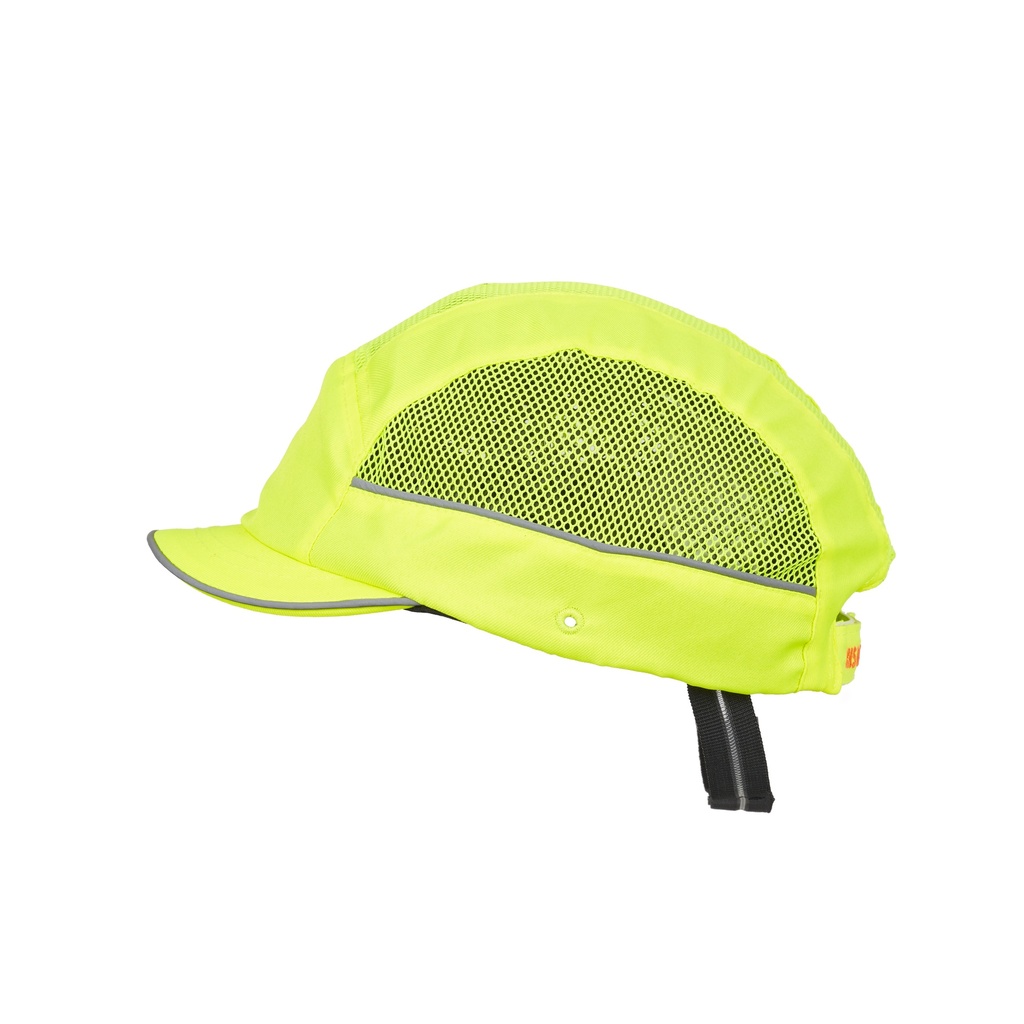 Gorra de seguridad Surflex AIR STREAM, muy ligera y ventilada, banda elástica para sujeción y bandas reflectantes