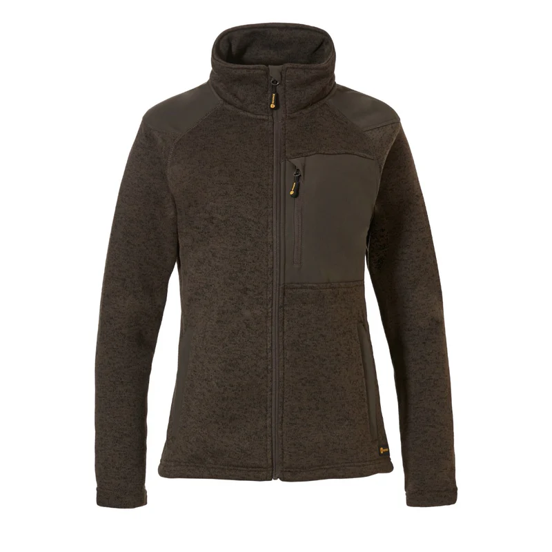 Forro polar repelente de insectos Rovince Coarse Women, cortavientos en parte frontal, transpirable en la espalda, e insertos de tejido softshell elástico
