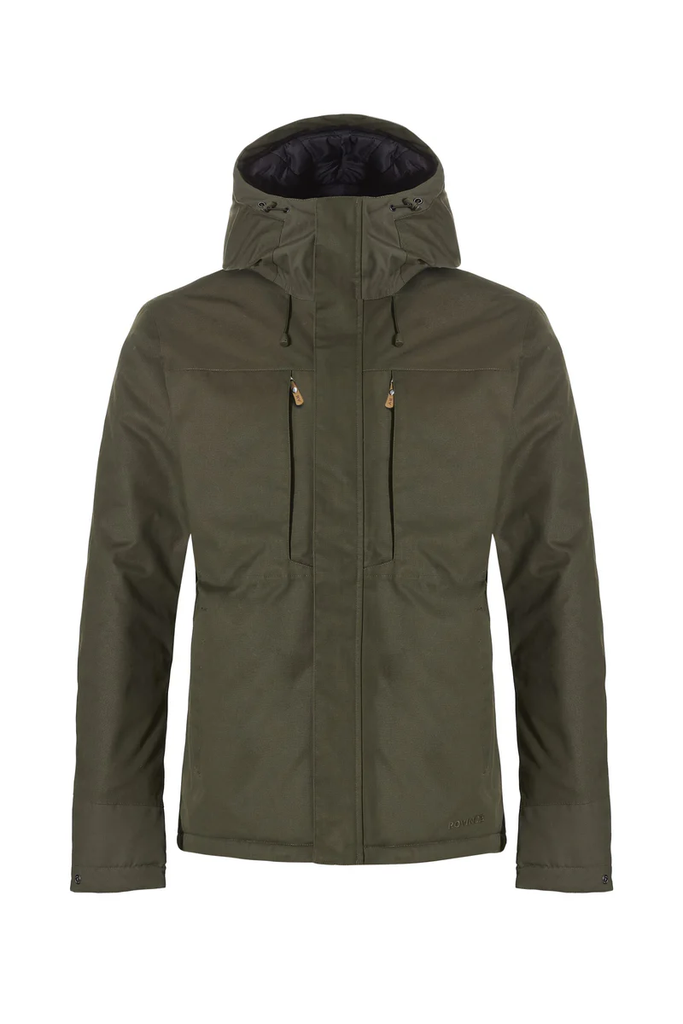 Parka Rovince Ergoline disseny per a home, anti-insectes, membrana Sympatex paravent i impermeable 10.000mm, comoditat d'ús lleugera, diverses butxaques funcionals, butxaca Napoleó, coll suau, NEN-8333, EN-17487