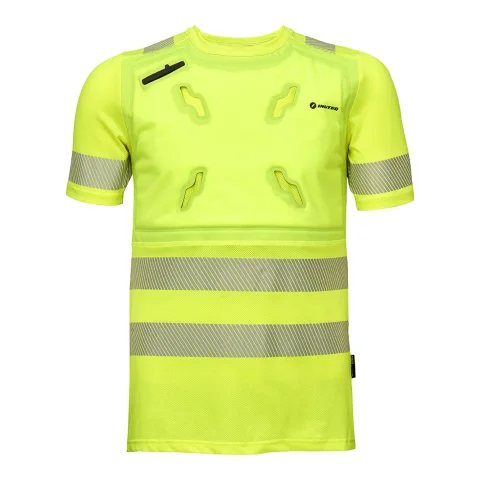 Camiseta A.V. refrigerante Inuteq BODYCOOL SMART-X HI-VIS de manga corta,  tecnología DRY