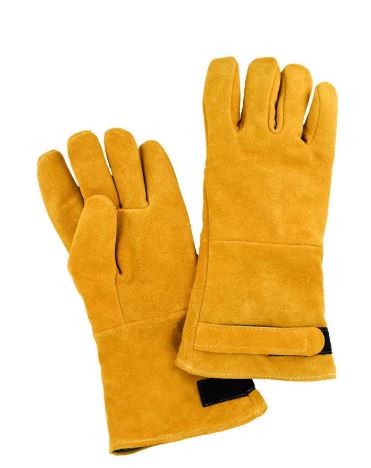 [35SCT-4.10] Guante térmico de serraje Coval 35SCT-4 (35 cm) – Refuerzo de carbono e hilo de Kevlar. Puño forrado con tejido de algodón ignífugo de 340 g/m²