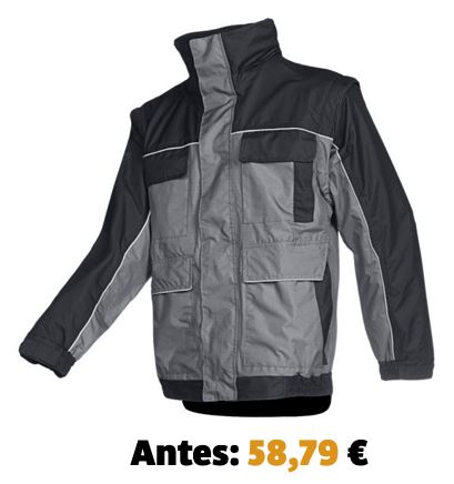 ​​​​Parka bicolor acolchada interior polar SIOEN Palmer