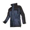 Parka Sioen Palmer bicolor, acolchada interior polar.