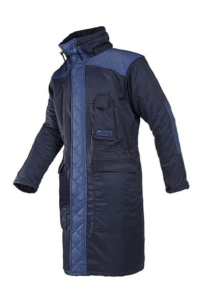 [2122A2PB.XL2122A2PB.XL] Abrigo de frigorista Sioen Verbier -40ºC, largo, 110 cm, con refuerzos, EN342 32X