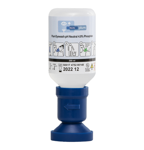 [4752] Lavaojos neutralizador de productos químicos Plum 200 ml