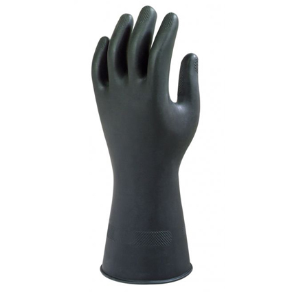 Guant làtex neoprè negre ANSELL Alphatec 87-118 (ex G17K)