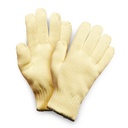 Guante anticalórico Lebon GTA/D/27de fibra aramida/kevlar con forro de lana, 27 cm.